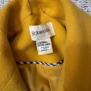 St. John's Bay Women's Mustard Pea Coat
